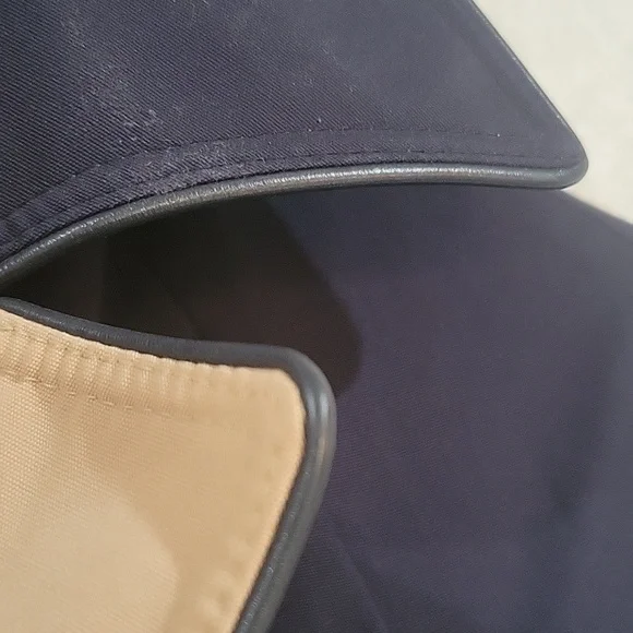 Reversible navy/camel , Structured Trench - Picture 8 of 12